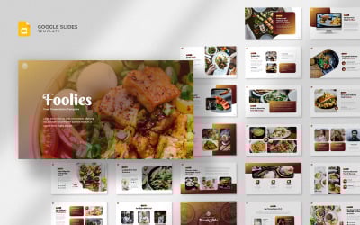 Foolies - Šablona Google Slides pro jídlo a restaurace