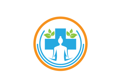 Wellness and Yoga Logo Template