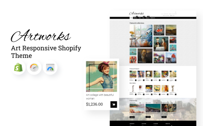 Artworks - Responsive Shopify Teması