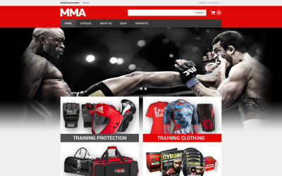 Martial Arts VirtueMart-sjabloon