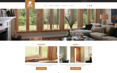 Pencere Duyarlı Web Sitesi Şablonu