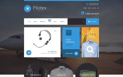Pilotex WooCommerce téma
