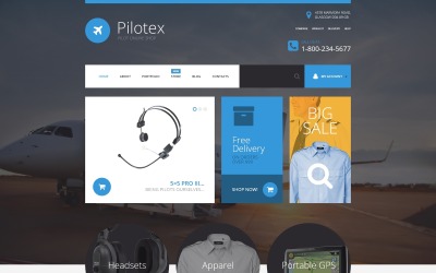 Pilotex WooCommerce Teması