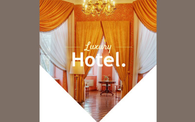 Responsivt Hotels Responsive Newsletter Template Newsletter-mall #54740