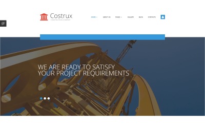Reszponzív Costrux Joomla sablon 54744