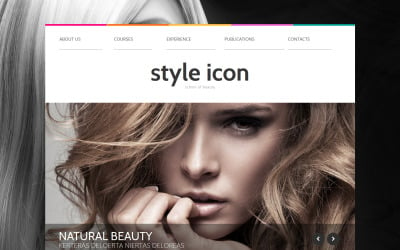 Style Icon Website Template