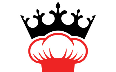 A logo design a chef&#039;s hat