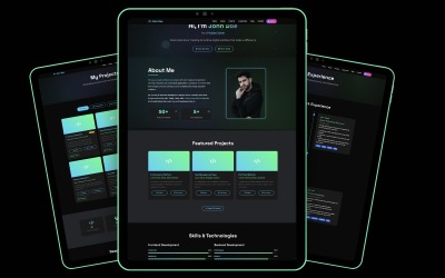 Laravel portfólió- és blogkezelő rendszer Bootstrap adminisztrációs felülettel
