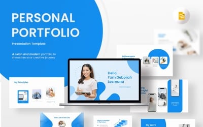 Myfolio - Personal Portfolio Google Slides Template