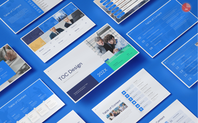 TocSlide - Table of Content PowerPoint Presentation Template