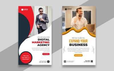 Digital Marketing Social Media Story Template Ver-22
