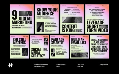 Gradient Digital Marketing Instagram Post