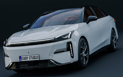 3D-модель Geely Galaxy L6 2025 года