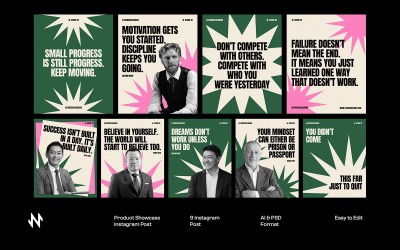 Motivation Instagram Post