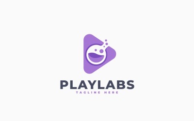 Play Lab Logo Template Design