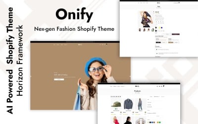 Onify – Mehrzweck-Shopify-Theme der nächsten Generation – KI-gestütztes Horizon Framework