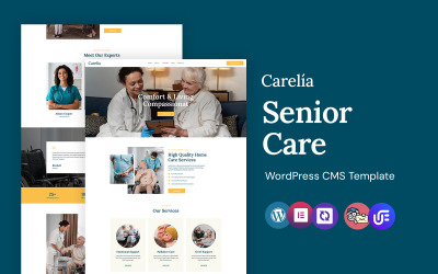 CarelÍa - Tema Elementor de WordPress para atención a personas mayores y enfermería