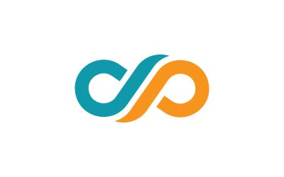 Infinity Logo vector sjabloonontwerp 11