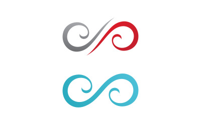 Infinity Logo vector sjabloonontwerp 4