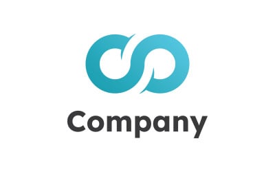 Infinity Logo vector sjabloonontwerp 7