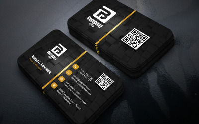 Minimal Business Card Design Editable