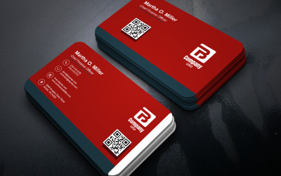 Modern Business Card Layout