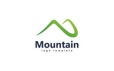 Mountain vector icon design template 8