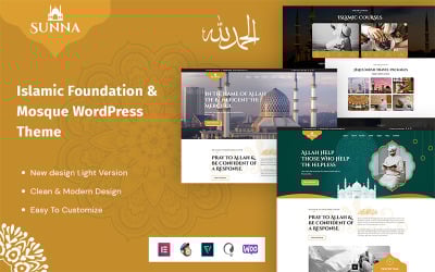 Sunna - Islamic Foundation WordPress Theme