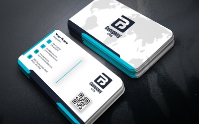 Clean Layout Business Card Template for Professionals