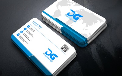Creative Agency Card Editable Card