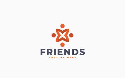 Friendship Logo Template Design