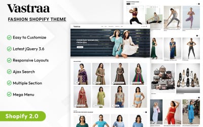 Vastraa - Fashion Responsive Shopify Theme for eCommerce