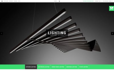Beleuchtung Online Store PrestaShop Theme