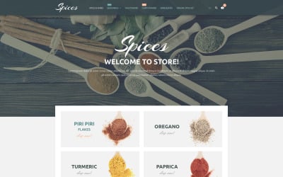 Culinary Spices Magento Theme