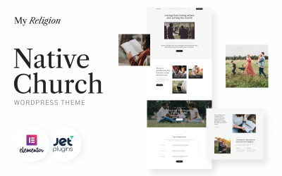 Native Church - WordPress Theme - моя релігія