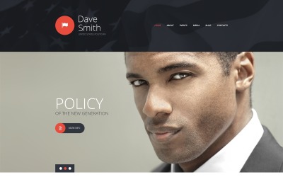 "Politics Joomla Template" Responsive Joomla Template №54863