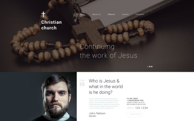 Responsivt Christian Shelter Drupal-mall #54830