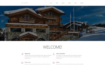 Reszponzív Hotels and Motels Joomla sablon 54837