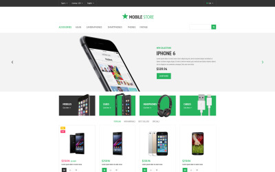 Reszponzív Mobile Store PrestaShop sablon 54835