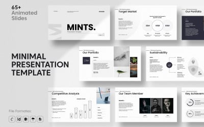 PowerPoint, Canva, Keynote, Google Slaytlar ve InDesign ile Minimal Sunum