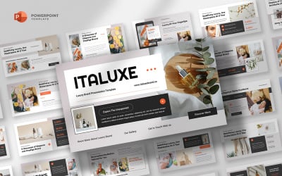 Supervisal - PowerPoint-mall för lyxvarumärke