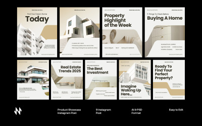 Elegant Real Estate Instagram Post