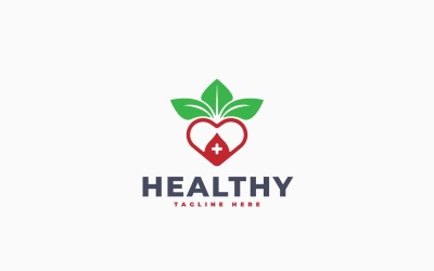 Healthy Blood Logo Template Design