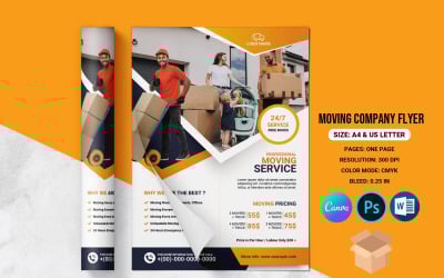 Moving Service Company Flyer