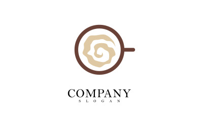 Coffee Beans Logo Template vector 7