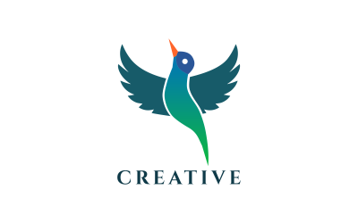 Modern Phoenix Bird Logo Design