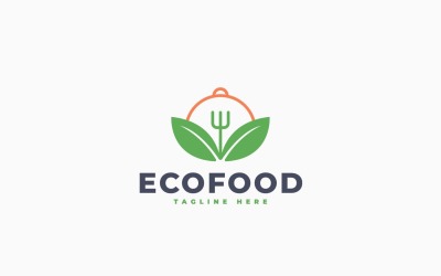 Nature Food Logo Template Design