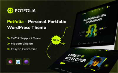 Portfolia – Tema WordPress para Portfólio Criativo e Freelancer