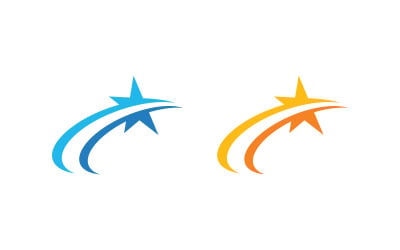Sterlogo vector ontwerp sjabloon V4.