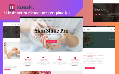 Kit de modelos Skinshinepro WooCommerce Elementor